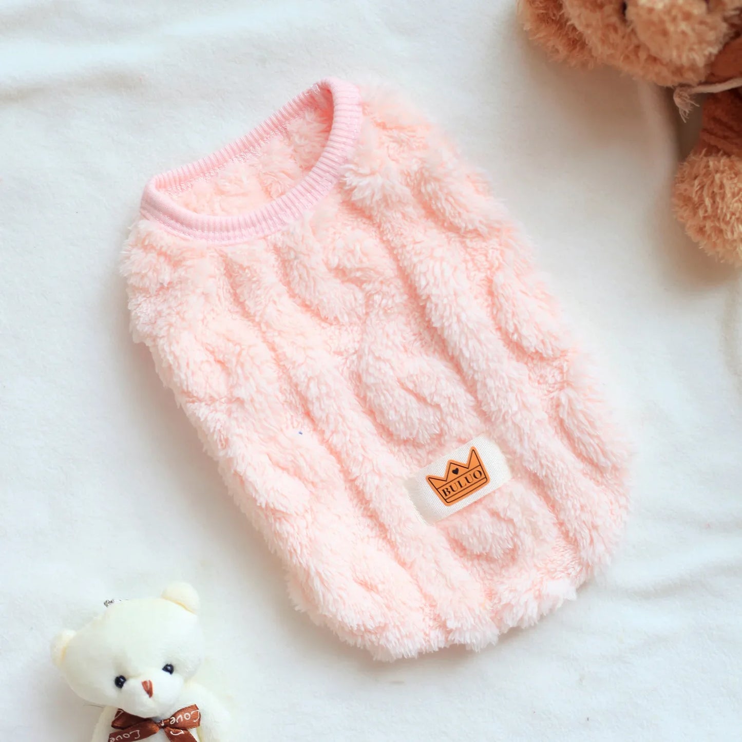 Soft Cozy Cat Clothes Autumn Winter