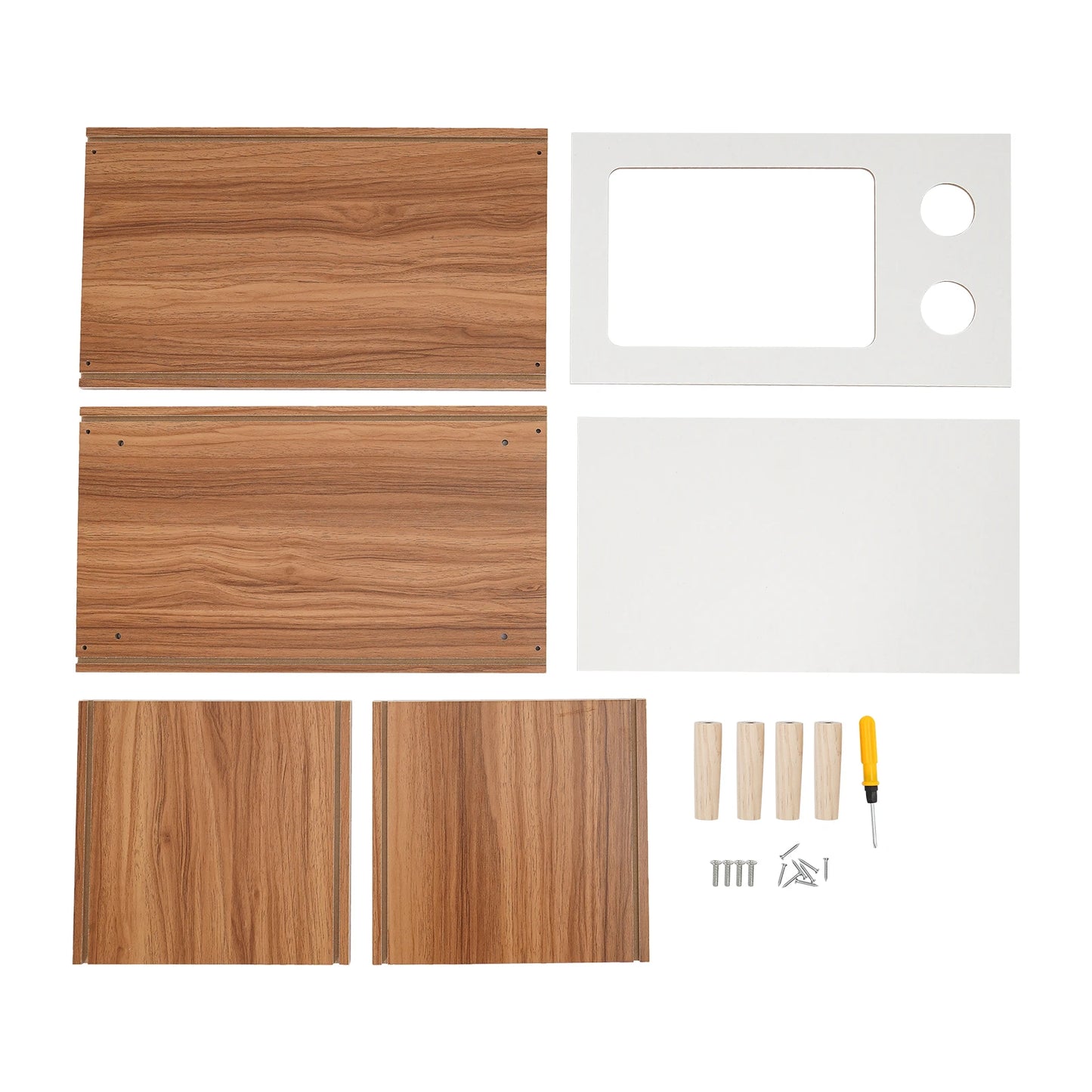 Cat House Wooden TV-Shaped Cat Bed