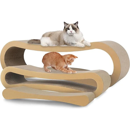 3 in 1 Cat Scratcher Cardboard,Cat Scratching