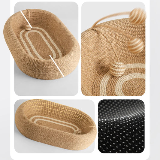 Cat Scratcher, Sisal Cat Nest Cat Sleeping Bed