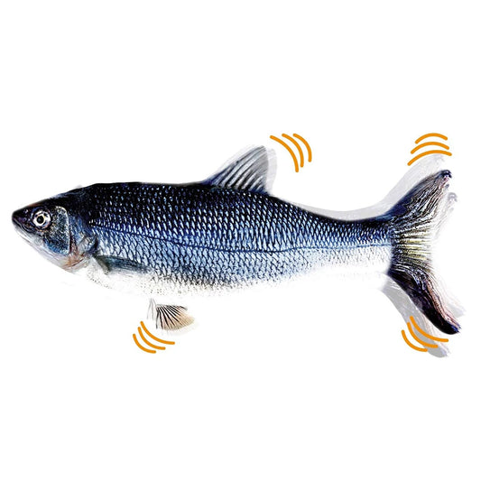 Cat Toy Fish Interactive Electric Floppy Fish USB Charger Cat Toy