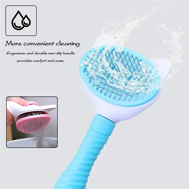 Pet Comb Cat Cleaning Supplies High Quality Self cleaning Brush Professional Grooming brush for  Cats pets Glove