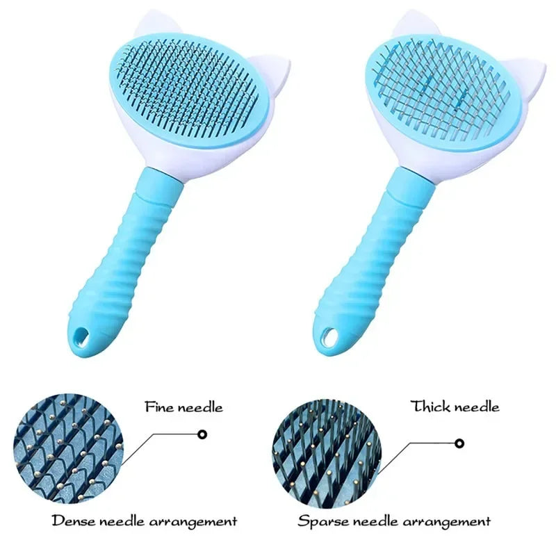 Pet Comb Cat Cleaning Supplies High Quality Self cleaning Brush Professional Grooming brush for  Cats pets Glove