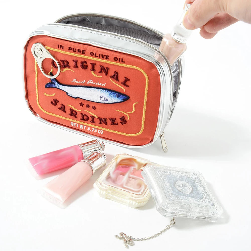 Canned Sardines Style Cosmetic Bag