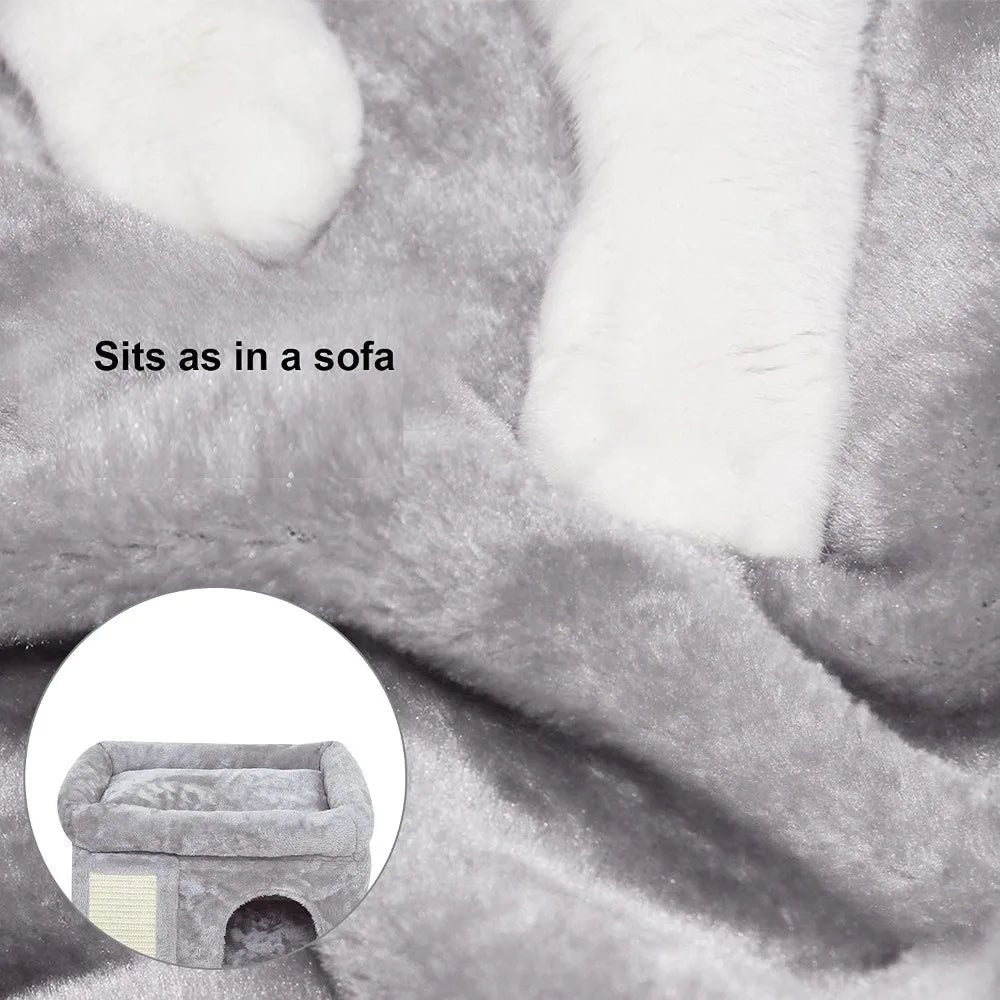 Small Cat Tree for Indoor Cats, Cat Tower