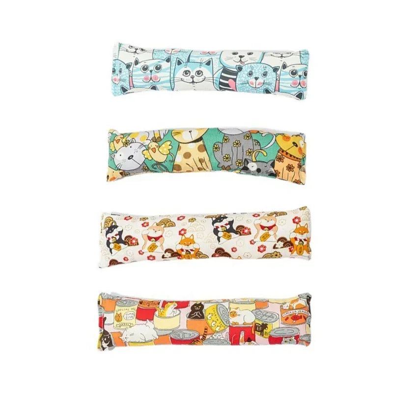 Catnip Kicker Pillow Toys Interactive Cat Kicker