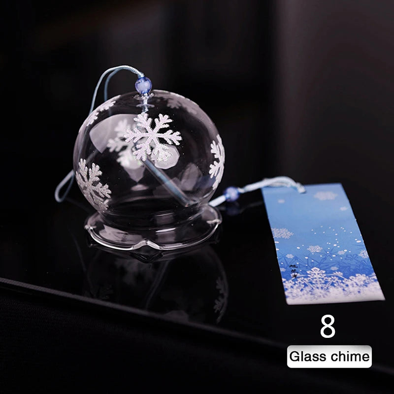 1PCS Wind Bell Japan Wind Chimes Handmade Glass
