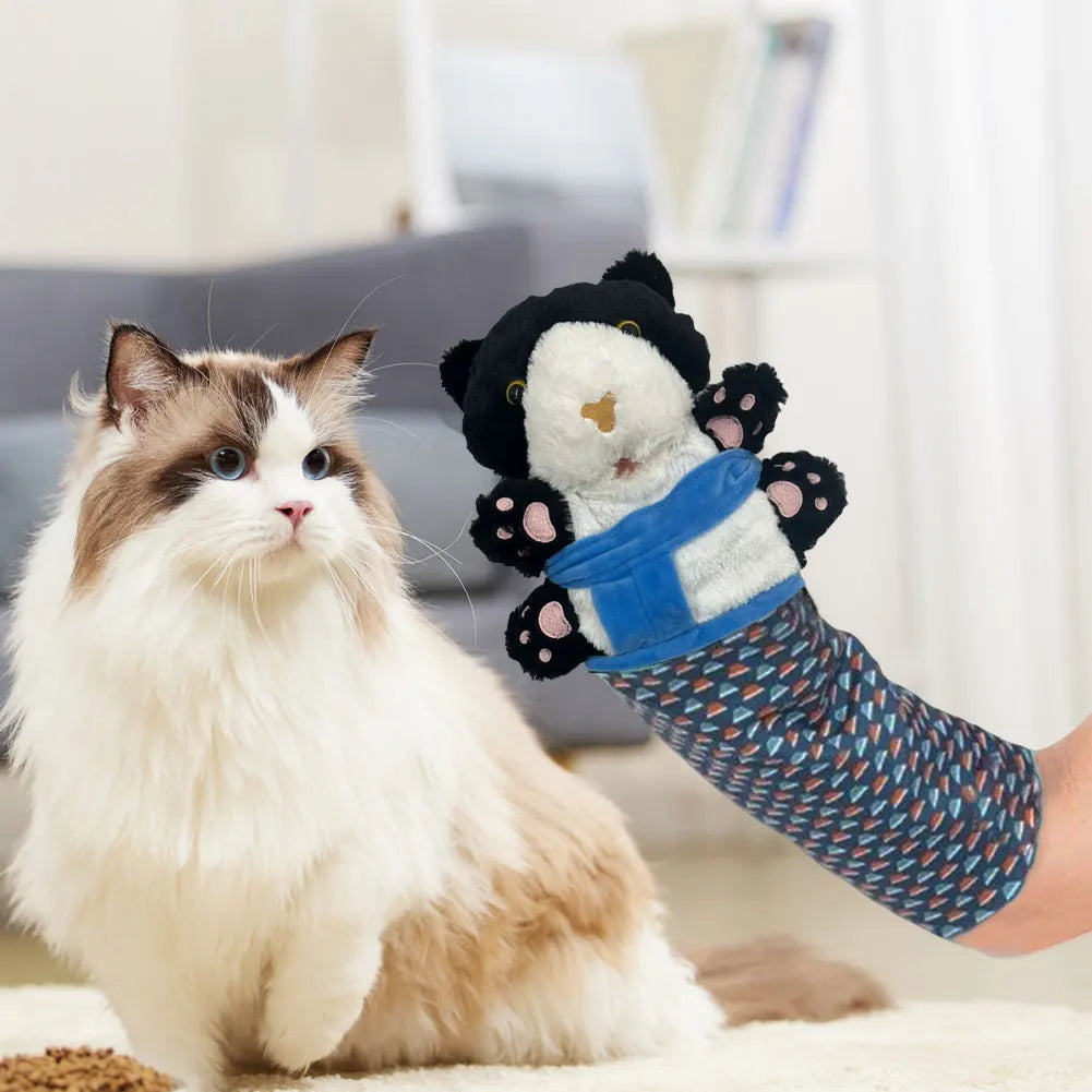 Cats Puppet Wrestler Plush Animal Toy Stuffed Animal Cat Wrestling Toy