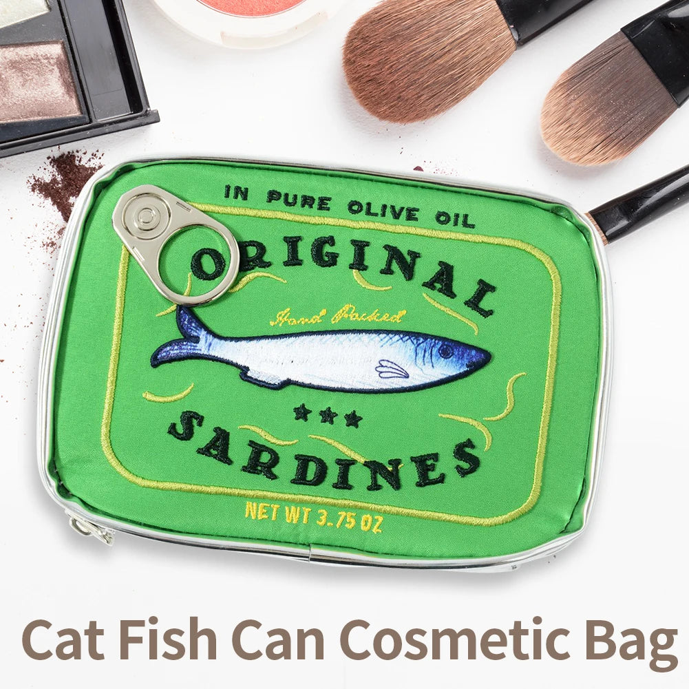 Canned Sardines Style Cosmetic Bag