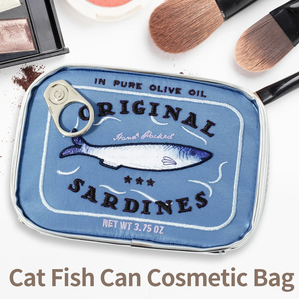 Canned Sardines Style Cosmetic Bag