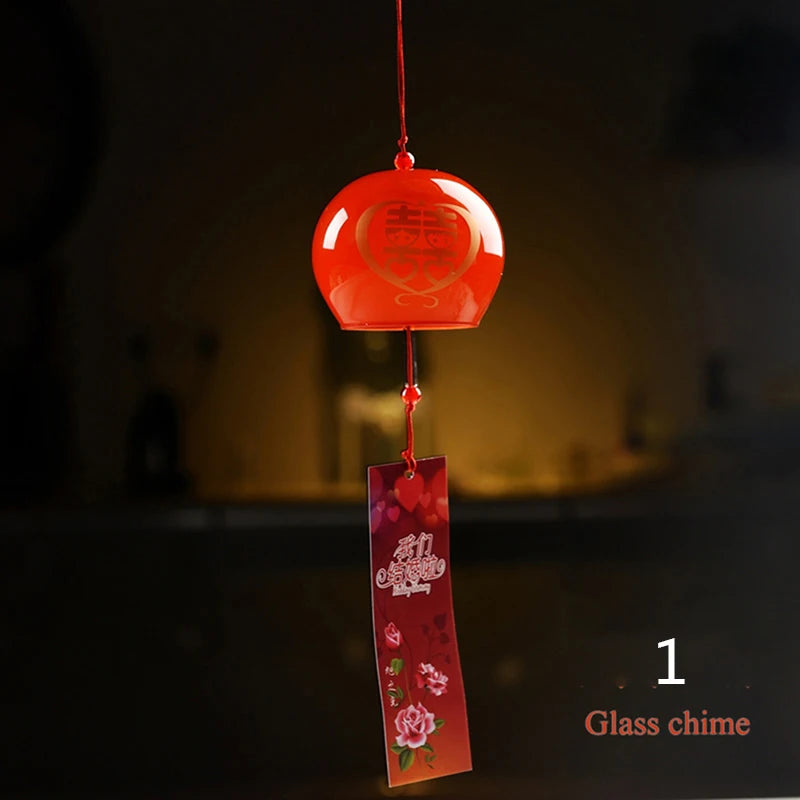 1PCS Wind Bell Japan Wind Chimes Handmade Glass