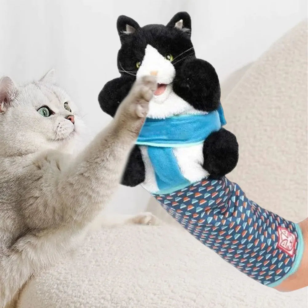 Cats Puppet Wrestler Plush Animal Toy Stuffed Animal Cat Wrestling Toy