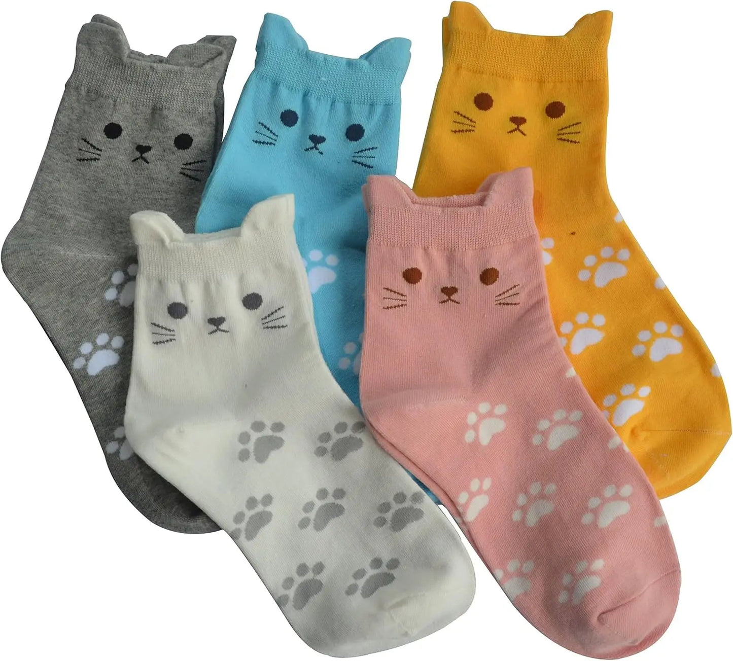 Women's Cat Socks Cat Gifts