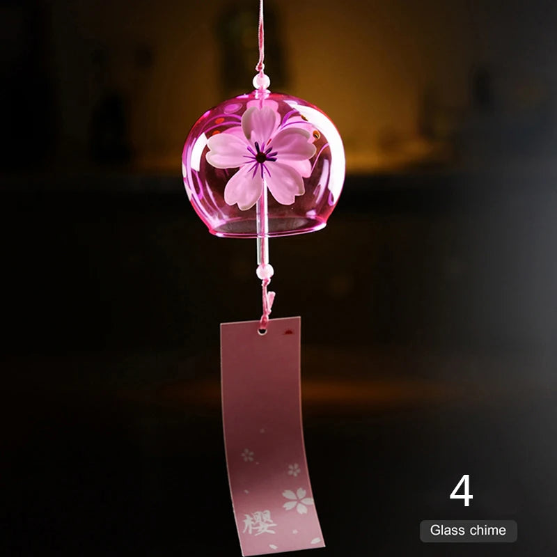 1PCS Wind Bell Japan Wind Chimes Handmade Glass