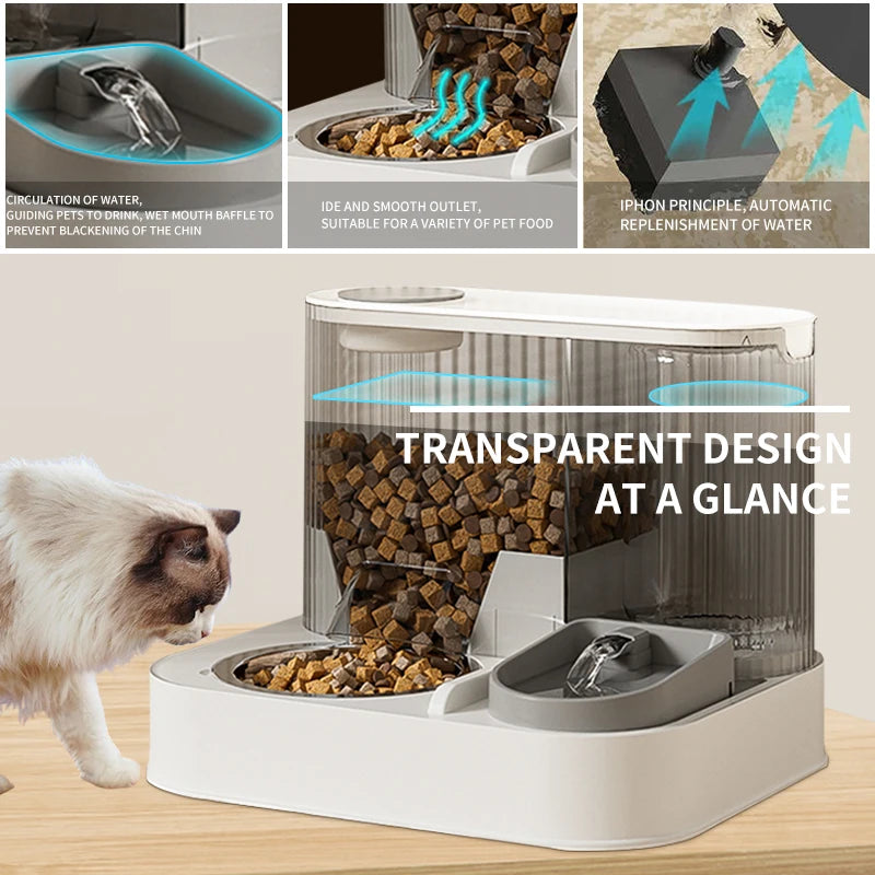 Automatic Cat Feeder, Cat Food Dispenser