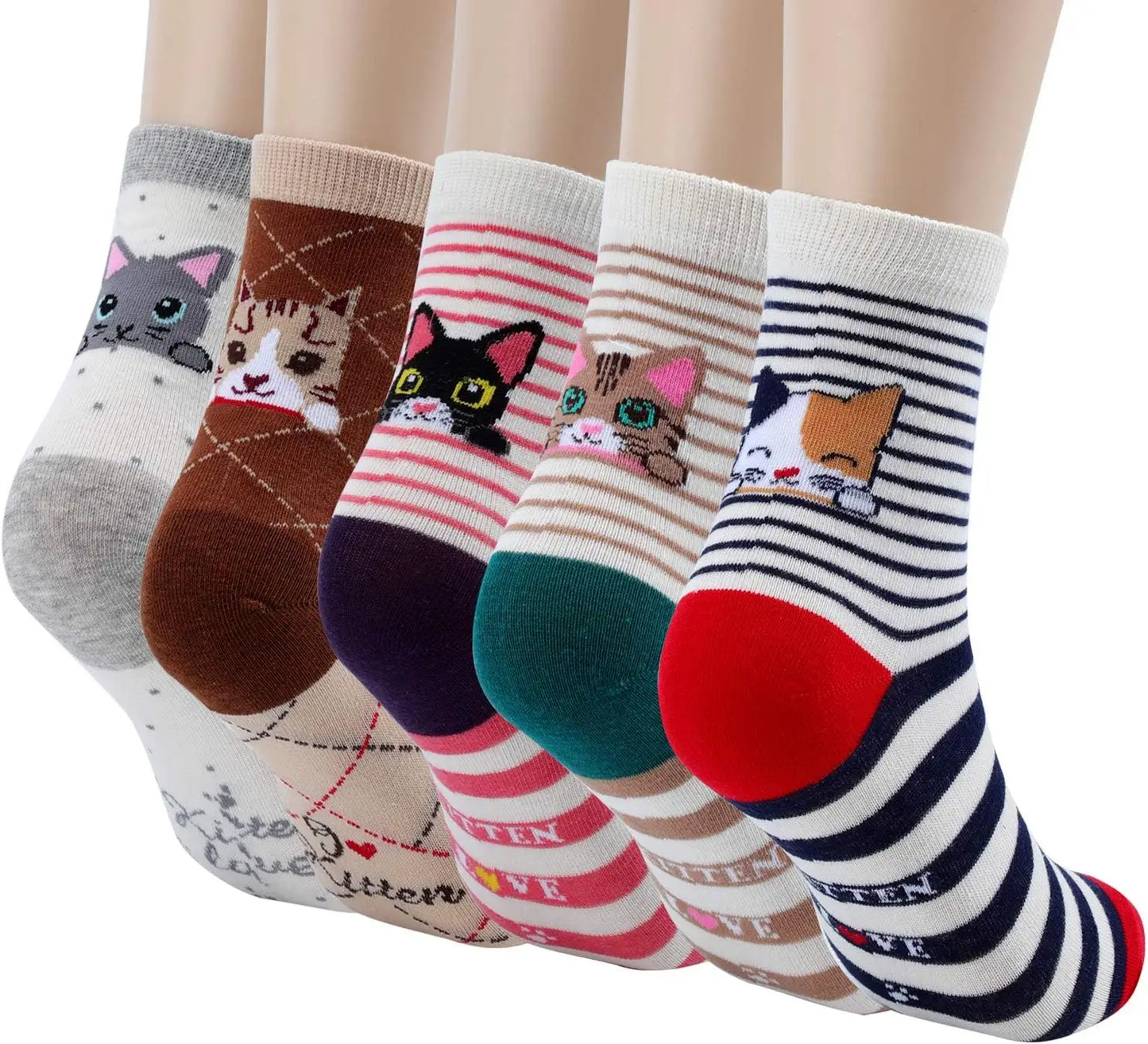 Women's Cat Socks Cat Gifts