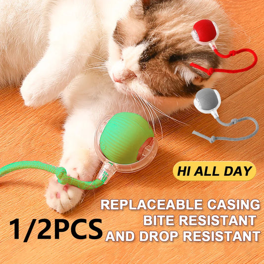 1/2PCS Cat Interactive Ball Toy