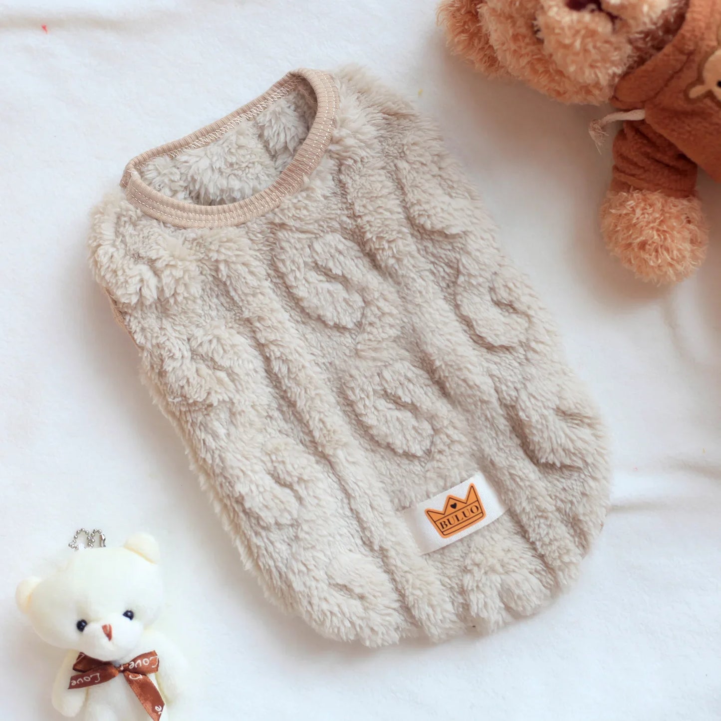 Soft Cozy Cat Clothes Autumn Winter
