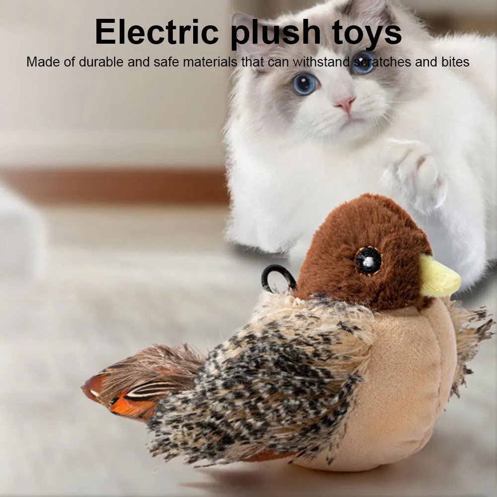 Flapping Bird Cat Toy Interactive