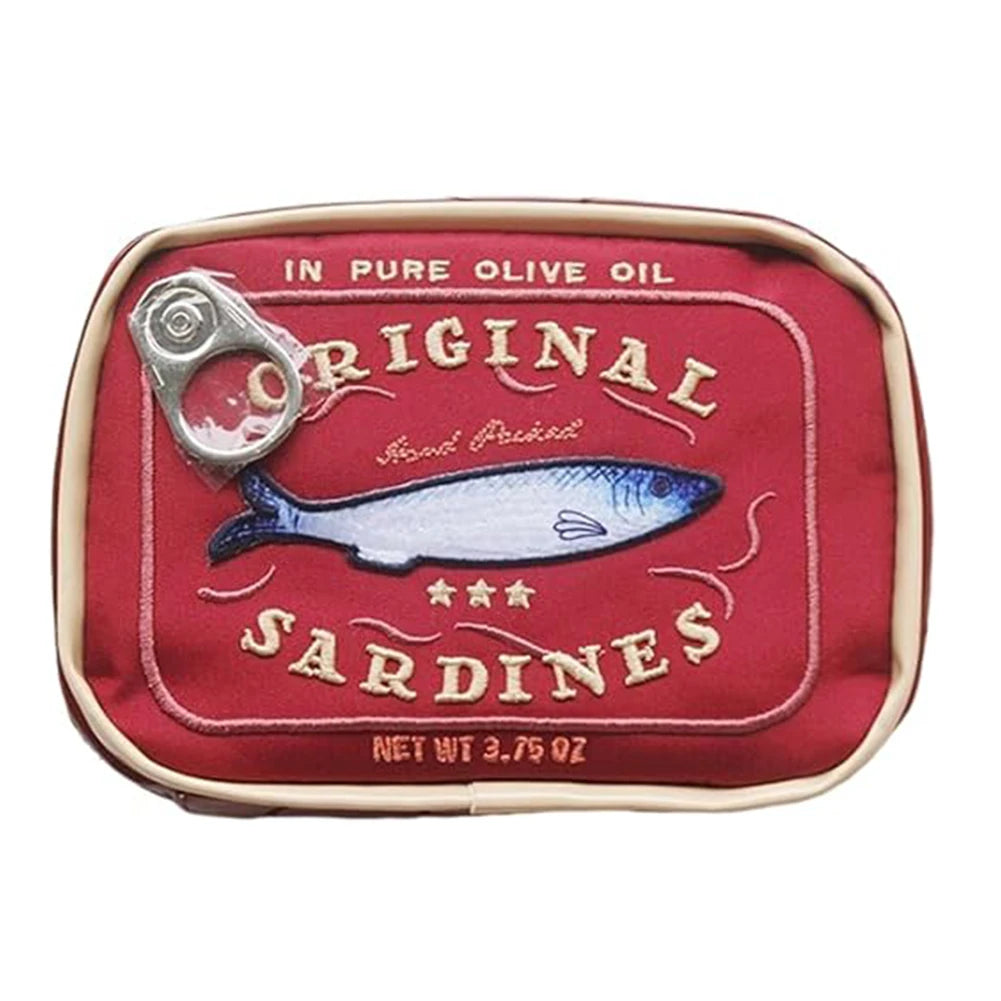 Canned Sardines Style Cosmetic Bag