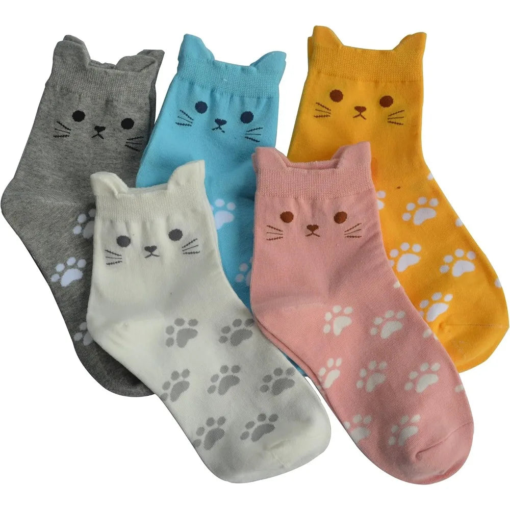 Women's Cat Socks Cat Gifts