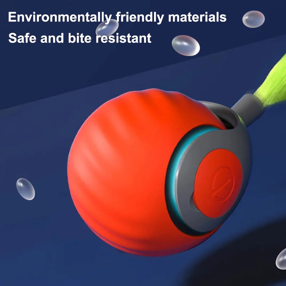 Smart Toy Ball Electronic Interactive Pet Toy Moving Ball Rechargeable