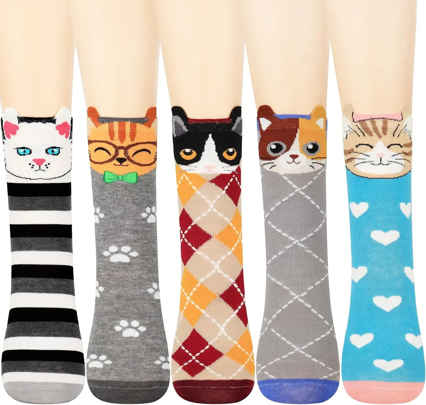 Women's Cat Socks Cat Gifts