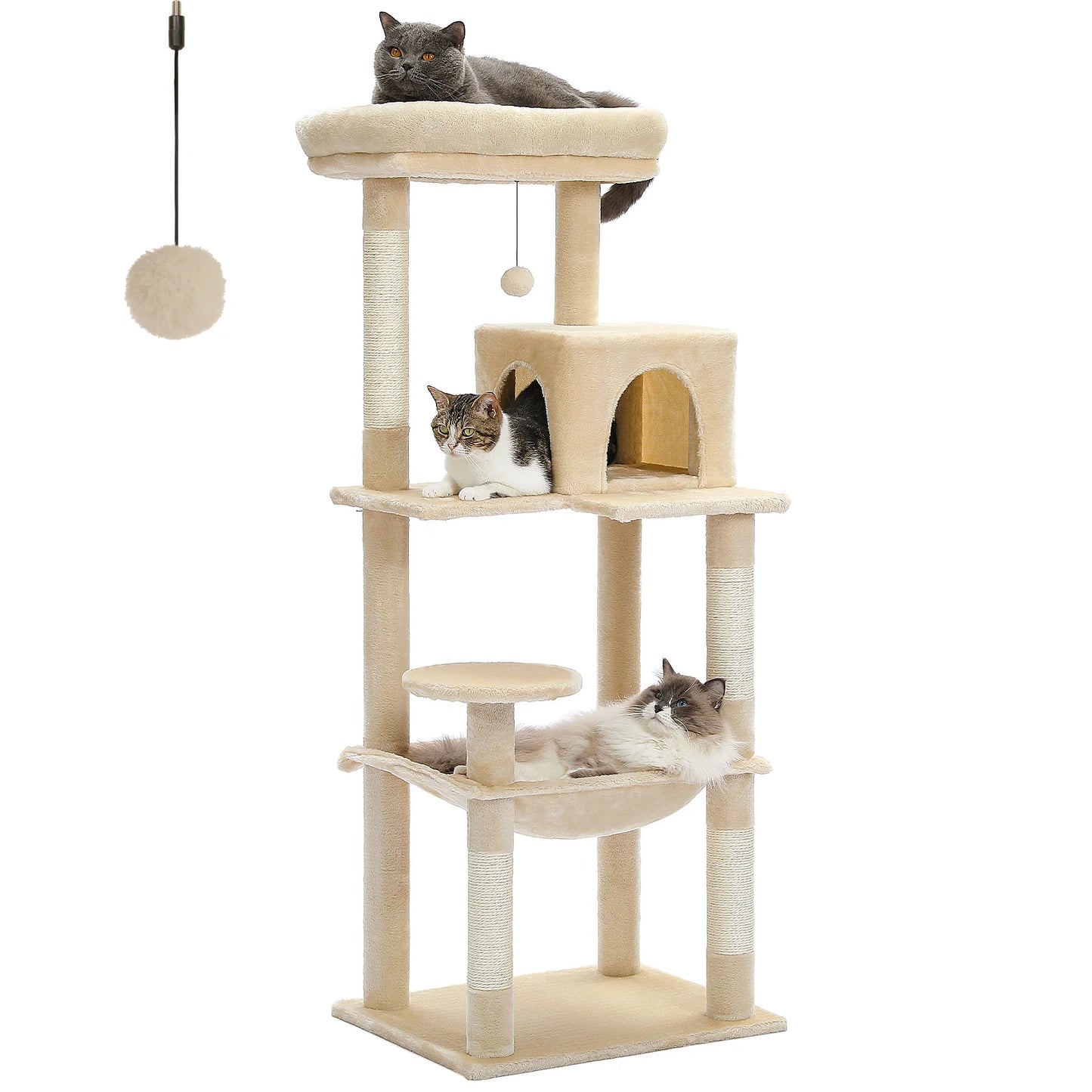 Cat Tree for Indoor Cats 5-Level