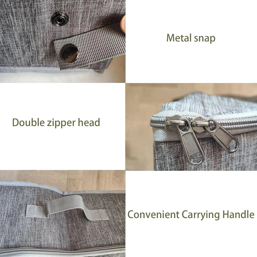 Lightweight Travel Litter Box Cats Foldable Design Easy Storage Leak Proof