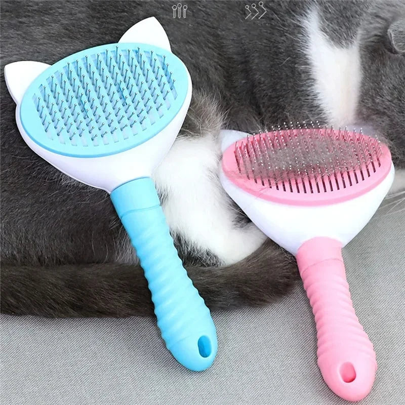 Pet Comb Cat Cleaning Supplies High Quality Self cleaning Brush Professional Grooming brush for  Cats pets Glove