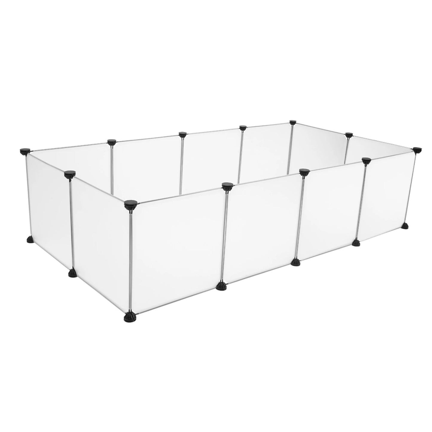 Pet Playpen, Portable Large Plastic Yard Fence Small Animals,  Kennel Crate Fence Tent