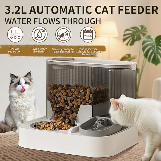 Automatic Cat Feeder, Cat Food Dispenser