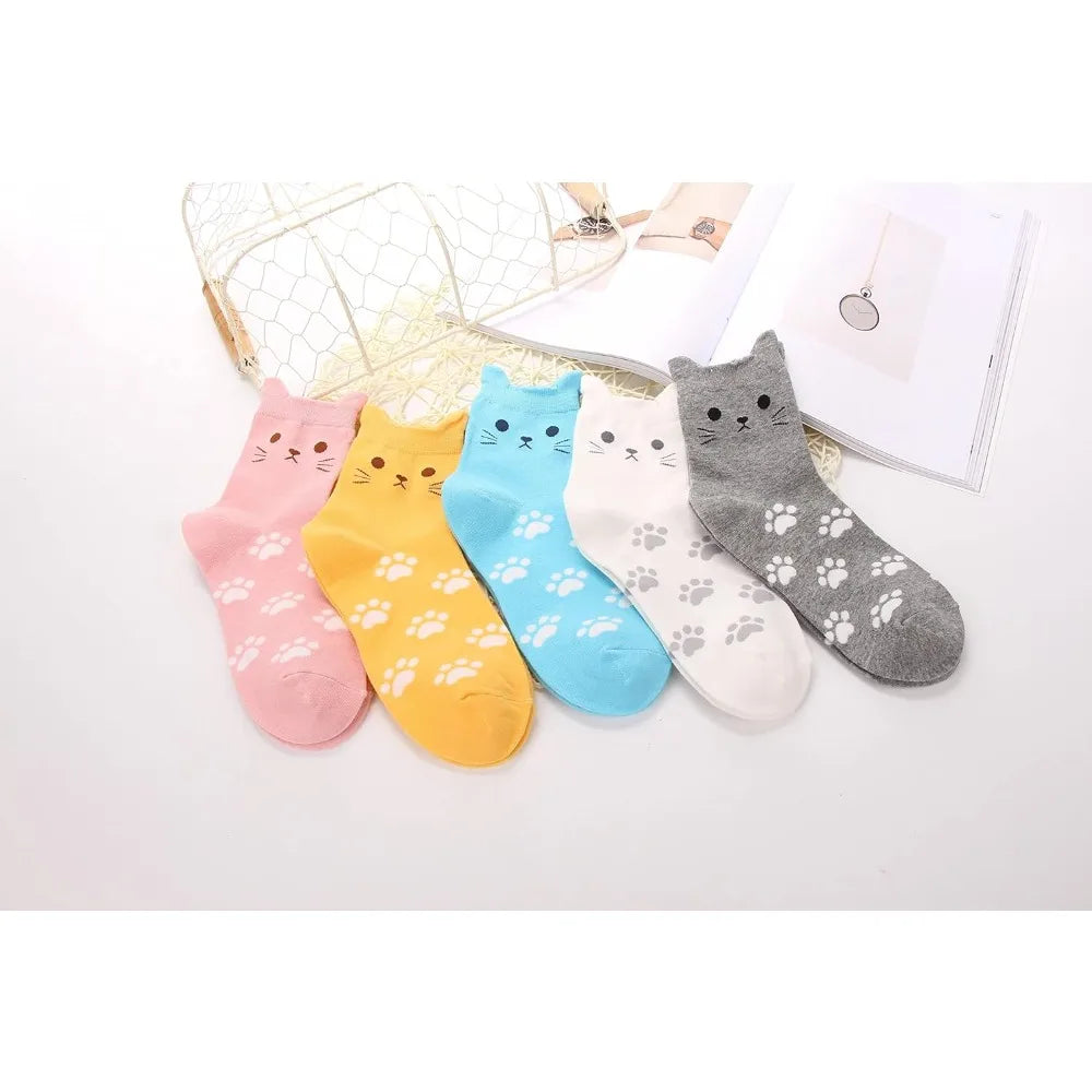 Women's Cat Socks Cat Gifts