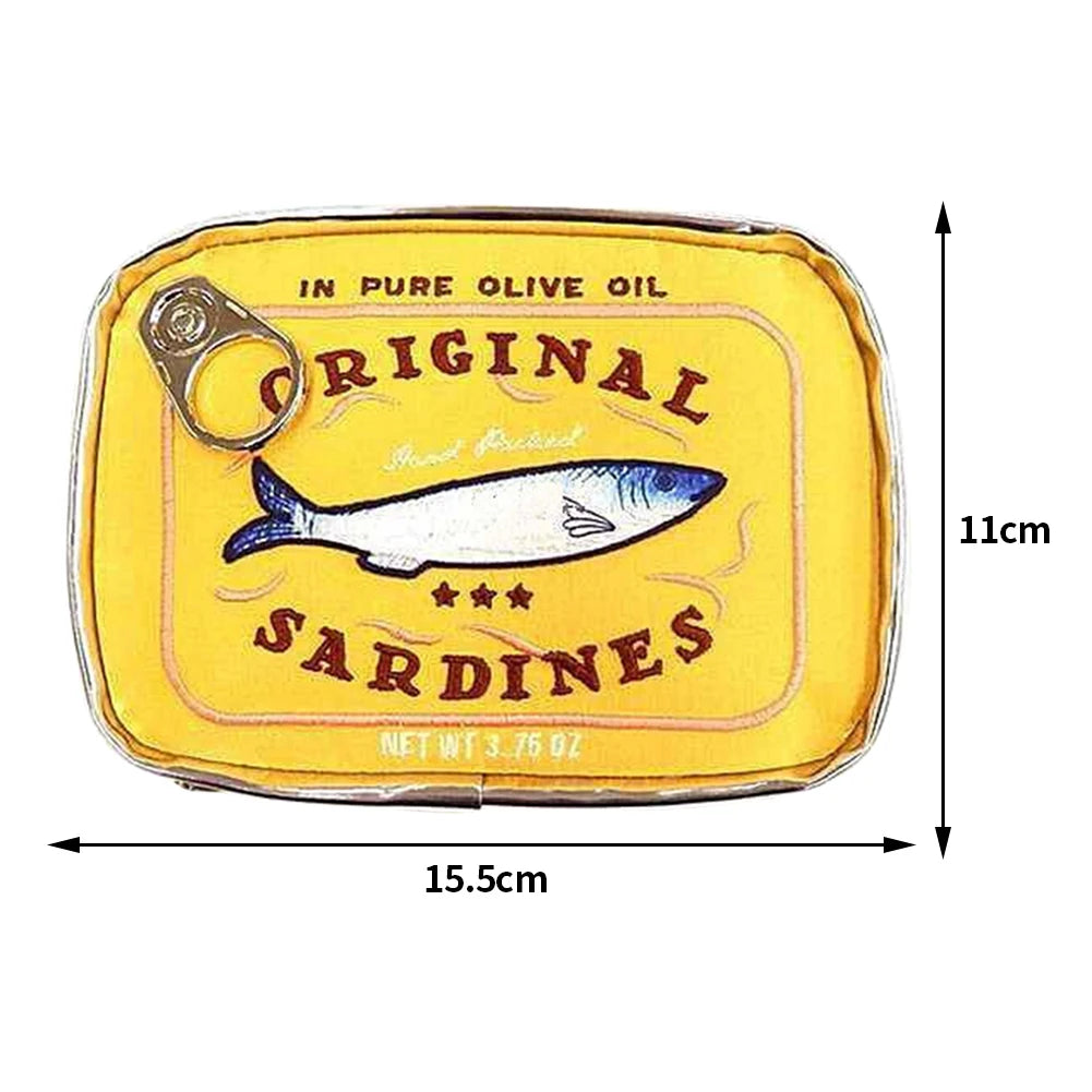 Canned Sardines Style Cosmetic Bag